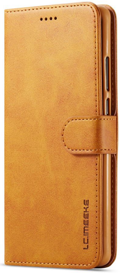 Huawei P30 Pro Book Case Portemonnee Hoesje met Magneetsluiting Bruin afbeelding 2