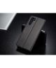 Huawei P30 Pro Book Case Portemonnee Hoesje met Magneetsluiting Zwart