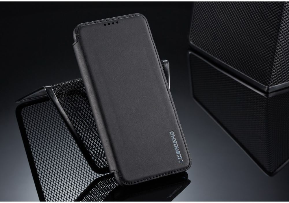 Huawei P30 Lite Portemonnee Bookcase Hoesje met Kaarthouder Zwart afbeelding 11