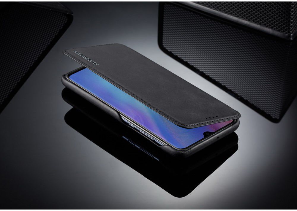 Huawei P30 Lite Portemonnee Bookcase Hoesje met Kaarthouder Zwart afbeelding 14