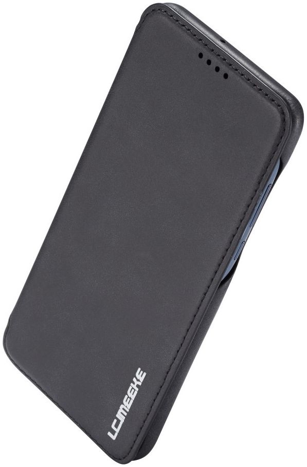 Huawei P30 Lite Portemonnee Bookcase Hoesje met Kaarthouder Zwart afbeelding 8