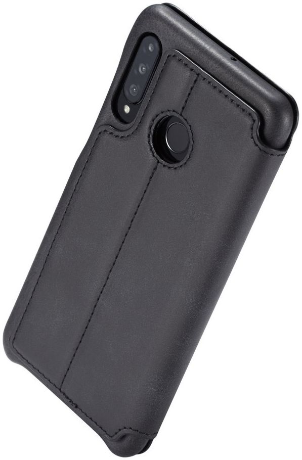 Huawei P30 Lite Portemonnee Bookcase Hoesje met Kaarthouder Zwart afbeelding 9