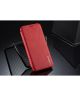 Huawei P30 Lite Portemonnee Bookcase Hoesje met Kaarthouder Rood