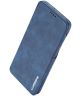 Huawei P30 Lite Portemonnee Bookcase Hoesje met Kaarthouder Blauw