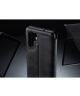 Huawei P30 Pro Retro Portemonnee Bookcase Hoesje Zwart