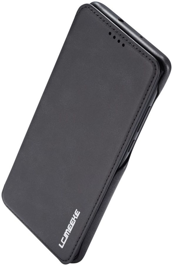 Huawei P30 Pro Retro Portemonnee Bookcase Hoesje Zwart afbeelding 8