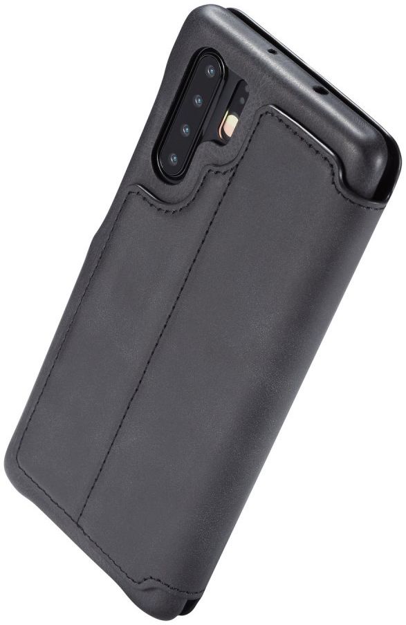 Huawei P30 Pro Retro Portemonnee Bookcase Hoesje Zwart afbeelding 9