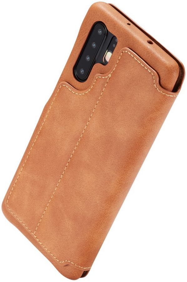Huawei P30 Pro Retro Portemonnee Bookcase Hoesje Bruin afbeelding 5