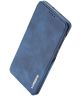 Huawei P30 Pro Retro Portemonnee Bookcase Hoesje Blauw