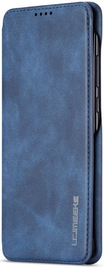 Huawei P30 Pro Retro Portemonnee Bookcase Hoesje Blauw afbeelding 6