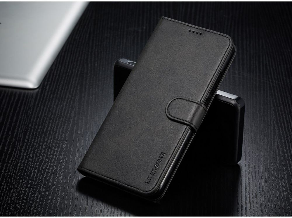 Xiaomi Redmi Note 7 Portemonnee Hoesje met Magneet Sluiting Zwart afbeelding 5