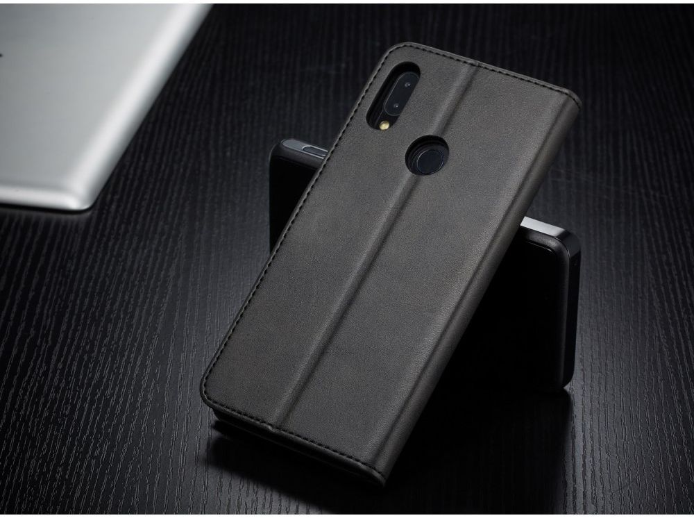 Xiaomi Redmi Note 7 Portemonnee Hoesje met Magneet Sluiting Zwart afbeelding 6
