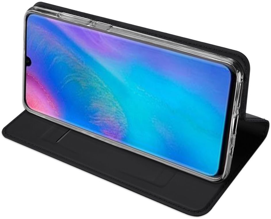 Dux Ducis Huawei P30 Lite Bookcase Hoesje Zwart afbeelding 4