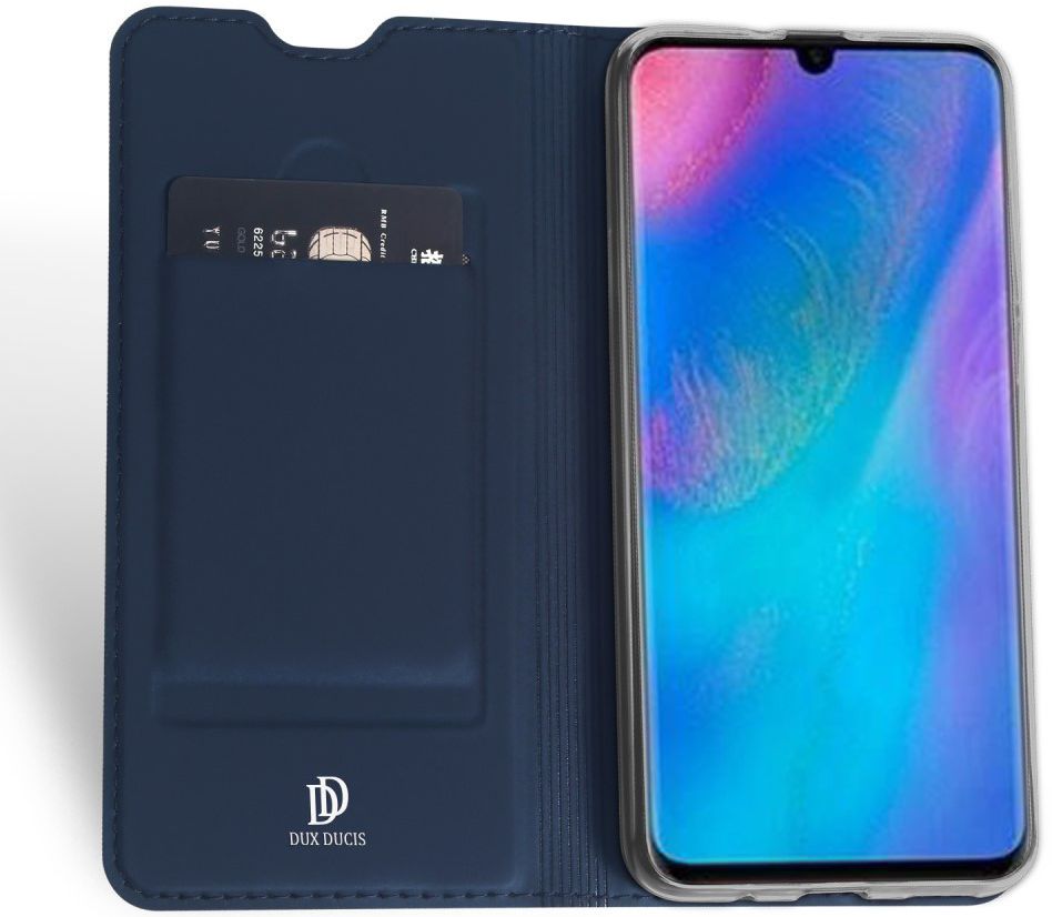 Dux Ducis Huawei P30 Lite Bookcase Hoesje Blauw afbeelding 2
