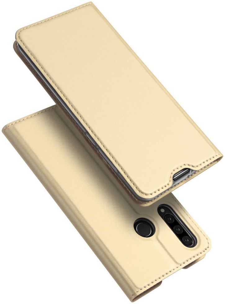 Dux Ducis Huawei P30 Lite Bookcase Hoesje Goud afbeelding 5