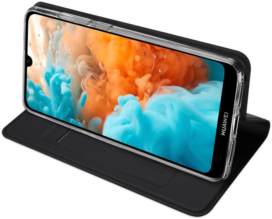 Dux Ducis Skin Pro Series Huawei Y6s / Y6 (2019) Hoesje Wallet Zwart afbeelding 4
