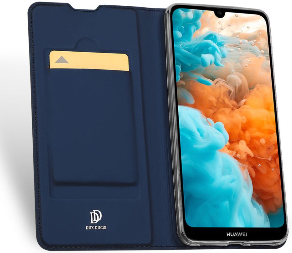 Dux Ducis Skin Pro Series Huawei Y6s / Y6 (2019) Hoesje Wallet Blauw afbeelding 2