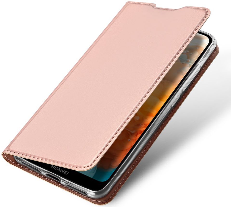 Dux Ducis Skin Pro Series Huawei Y6s / Y6 (2019) Hoesje Wallet Roze afbeelding 1