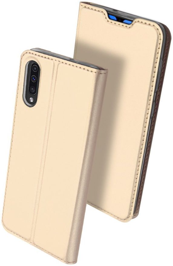 Dux Ducis Samsung Galaxy A70 Bookcase Hoesje Goud afbeelding 6