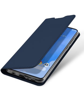 Dux Ducis Samsung Galaxy A70 Bookcase Hoesje Donker Blauw Hoesjes