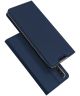 Dux Ducis Samsung Galaxy A70 Bookcase Hoesje Donker Blauw