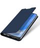 Dux Ducis Samsung Galaxy A70 Bookcase Hoesje Donker Blauw