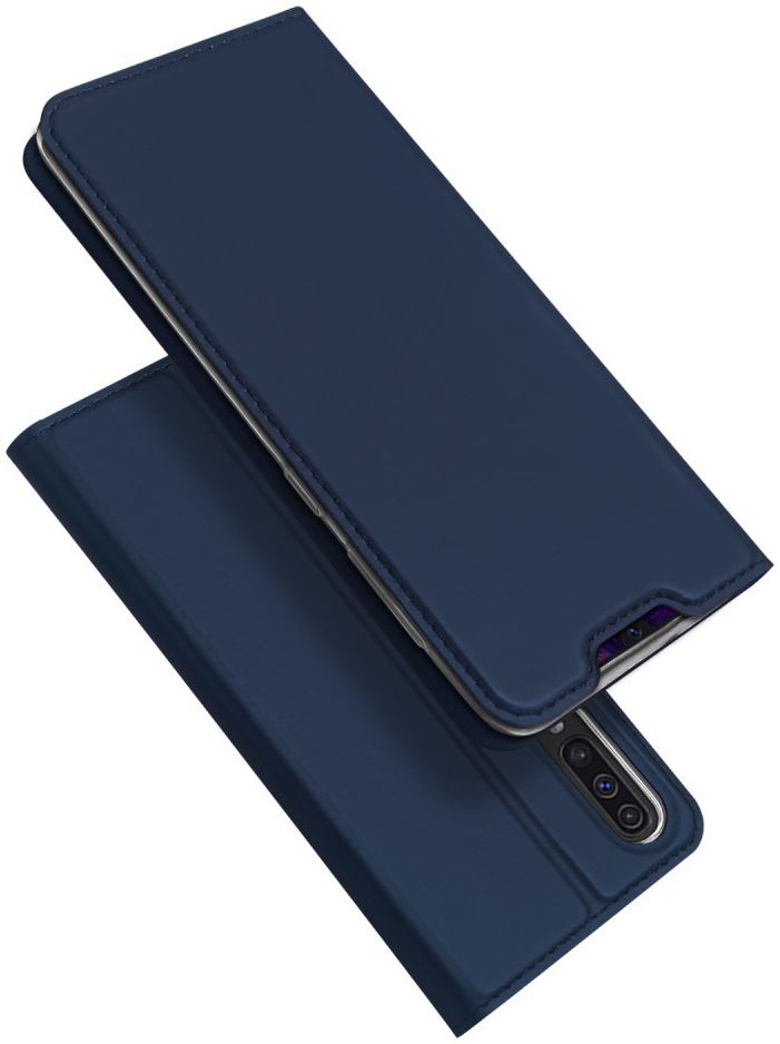 Dux Ducis Samsung Galaxy A70 Bookcase Hoesje Donker Blauw afbeelding 5