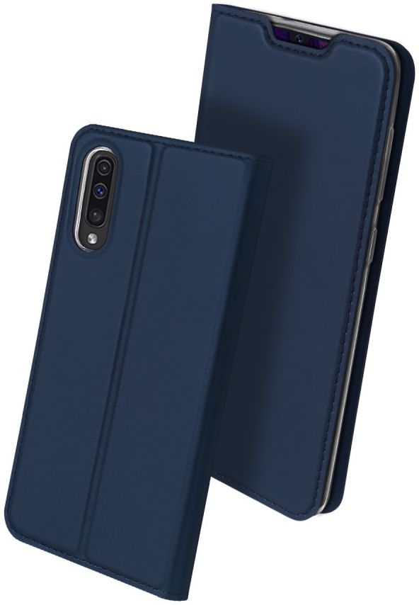 Dux Ducis Samsung Galaxy A70 Bookcase Hoesje Donker Blauw afbeelding 6