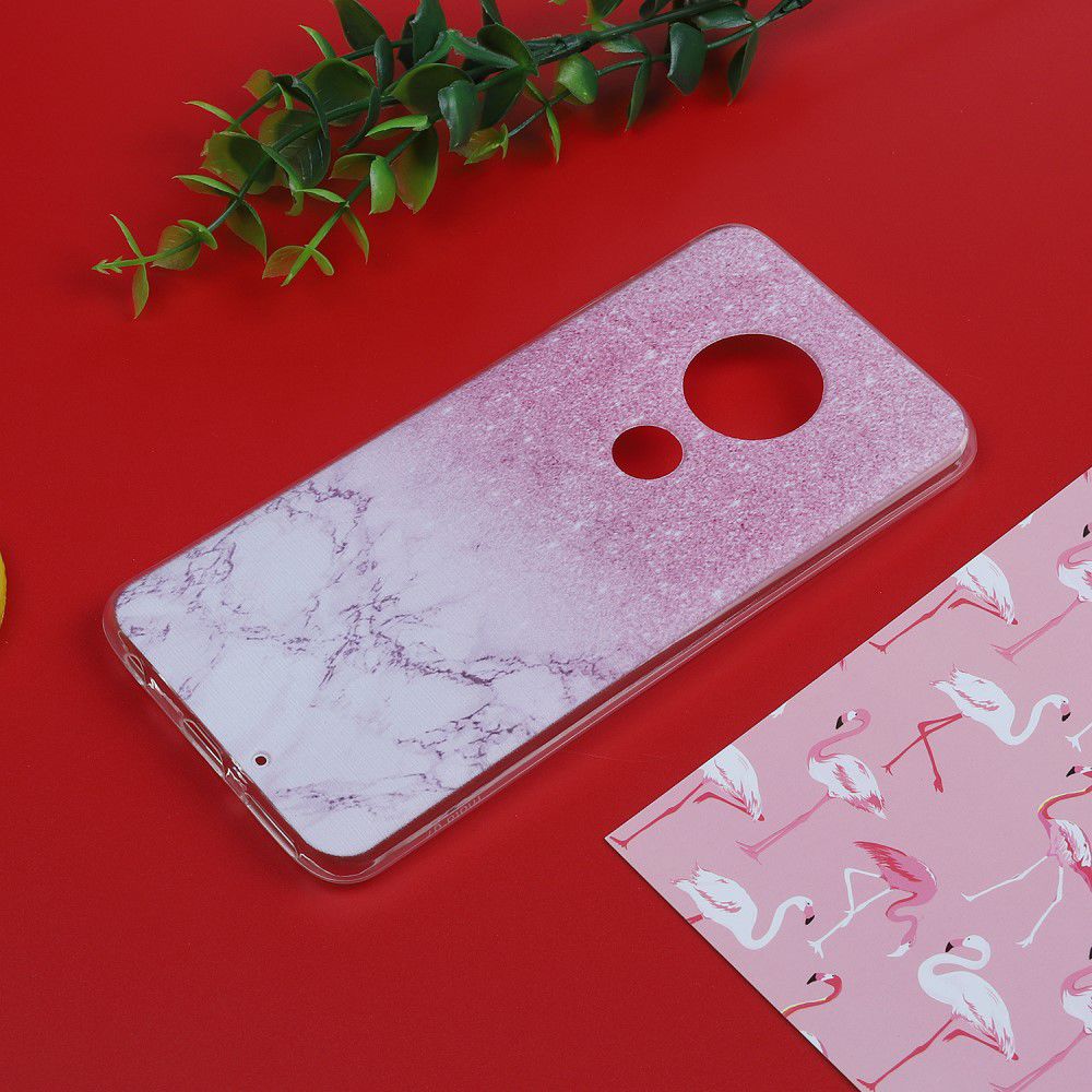 Motorola Moto G7 / G7 Plus TPU Hoesje met Print Marmer afbeelding 4