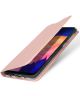 Dux Ducis Premium Book Case Samsung Galaxy A10 Hoesje Roze Goud