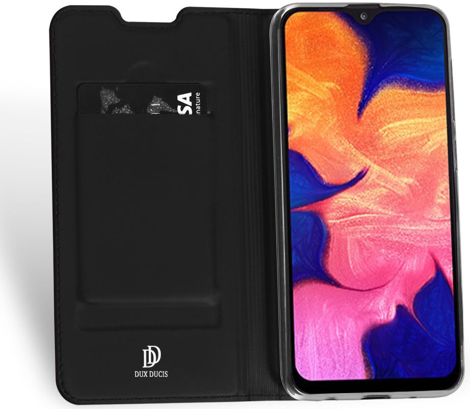 Dux Ducis Premium Book Case Samsung Galaxy A10 Hoesje Zwart afbeelding 2