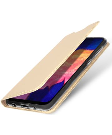 Dux Ducis Premium Book Case Samsung Galaxy A10 Hoesje Goud Hoesjes