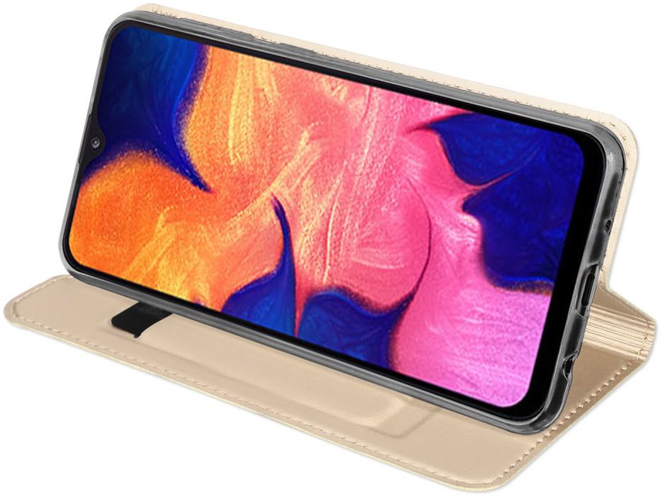 Dux Ducis Premium Book Case Samsung Galaxy A10 Hoesje Goud afbeelding 4
