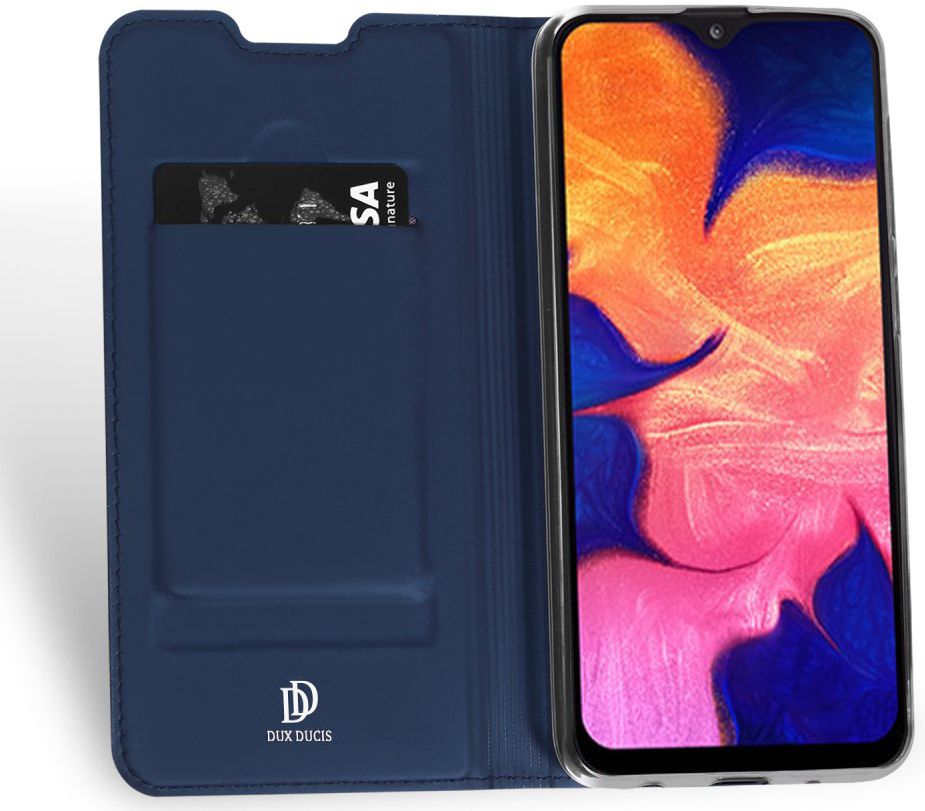 Dux Ducis Premium Book Case Samsung Galaxy A10 Hoesje Blauw afbeelding 2