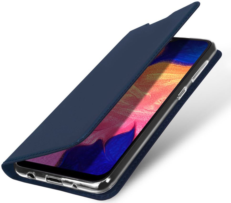 Dux Ducis Premium Book Case Samsung Galaxy A10 Hoesje Blauw afbeelding 1
