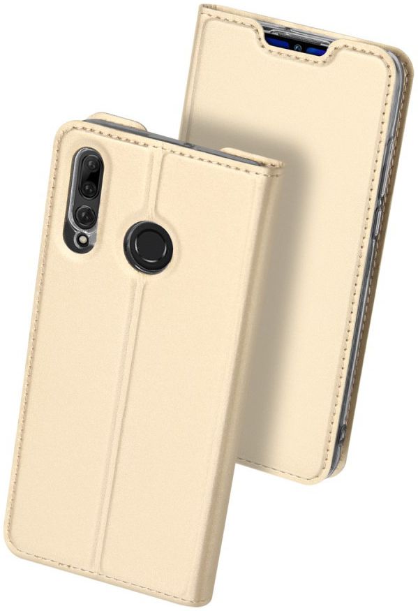Dux Ducis Book Case Huawei P Smart Plus (2019) Hoesje Goud afbeelding 5