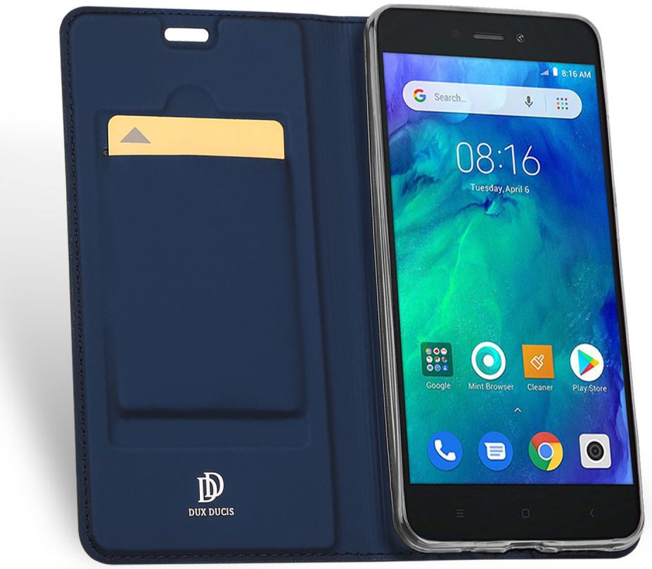 Dux Ducis Xiaomi Redmi Go Bookcase Hoesje Blauw afbeelding 2