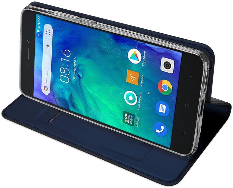 Dux Ducis Xiaomi Redmi Go Bookcase Hoesje Blauw afbeelding 4