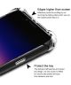 IMAK Sony Xperia 1 Hoesje TPU met Screenprotector Metaal Zwart