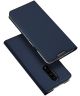 Dux Ducis OnePlus 7 Pro Bookcase Hoesje Blauw