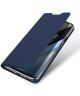 Dux Ducis OnePlus 7 Pro Bookcase Hoesje Blauw