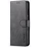 Huawei P30 Stand Portemonnee Bookcase Hoesje Zwart