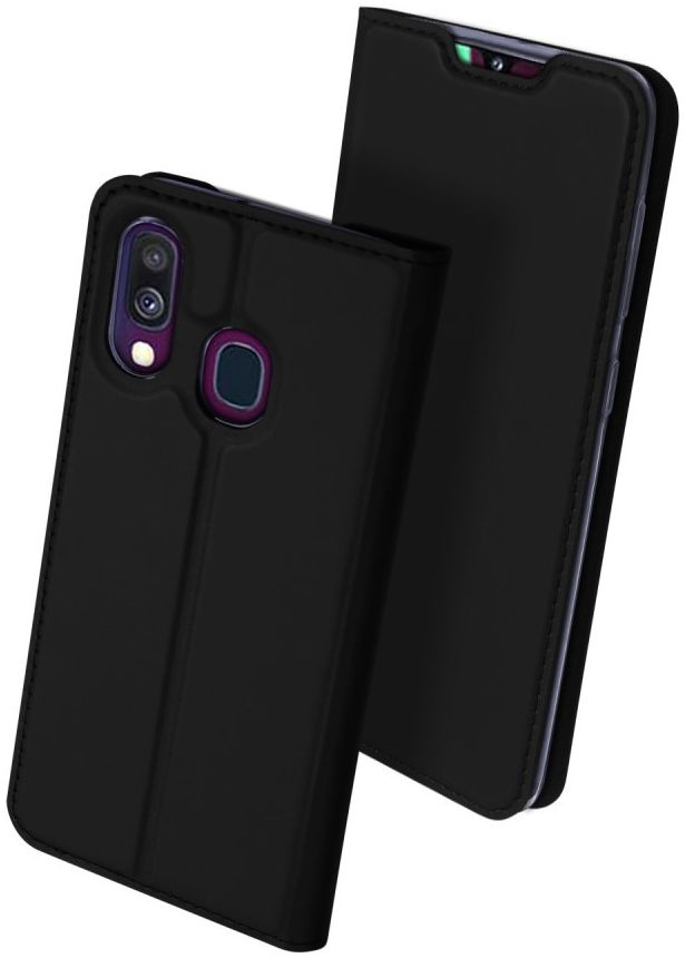 Dux Ducis Samsung Galaxy A40 Bookcase Hoesje Zwart afbeelding 6