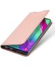 Dux Ducis Samsung Galaxy A40 Bookcase Hoesje Rose Gold