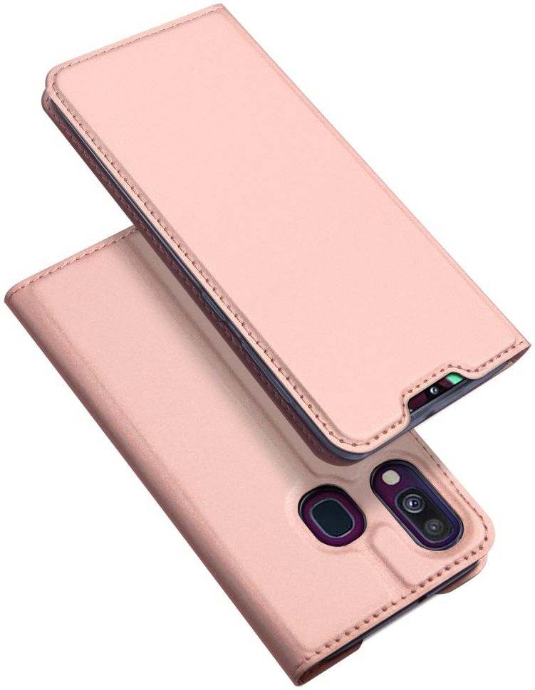 Dux Ducis Samsung Galaxy A40 Bookcase Hoesje Rose Gold afbeelding 5