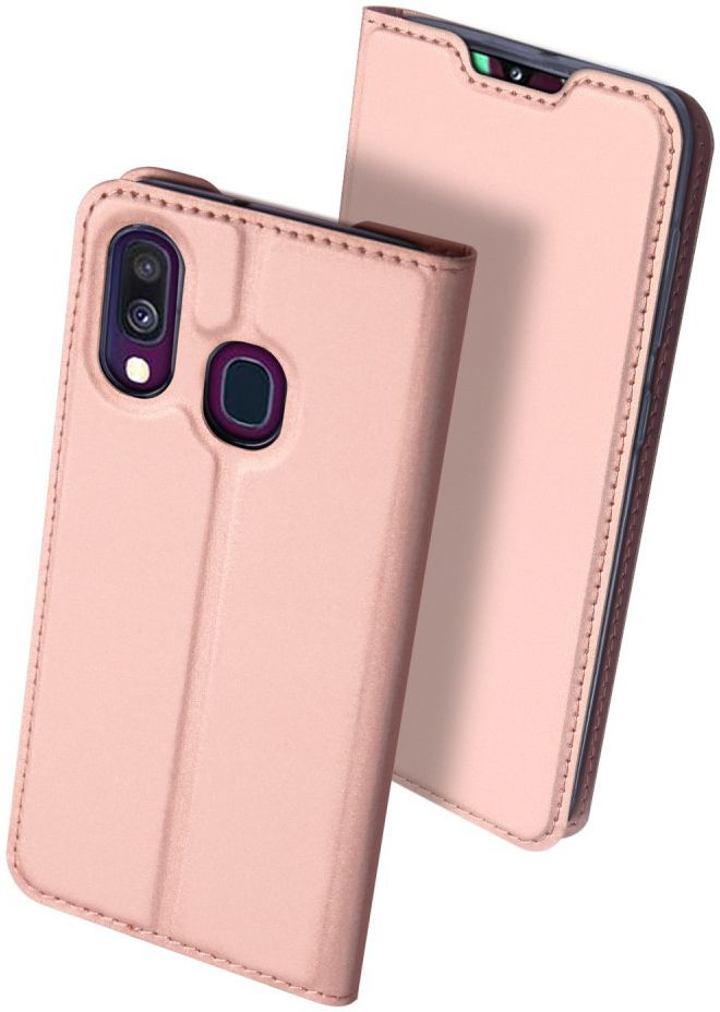 Dux Ducis Samsung Galaxy A40 Bookcase Hoesje Rose Gold afbeelding 6