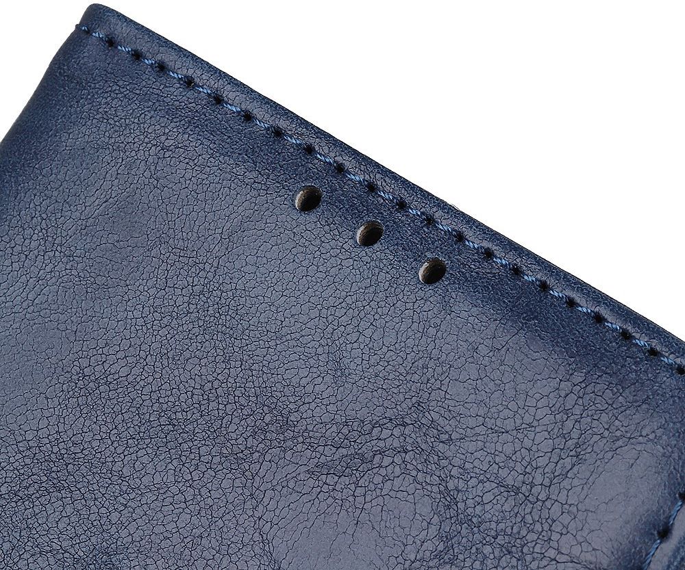 Xiaomi Redmi 7 Portemonnee Hoesje Splitleer Blauw afbeelding 10