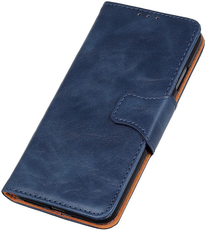 Xiaomi Redmi 7 Portemonnee Hoesje Splitleer Blauw afbeelding 8