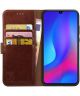 Rosso Element Huawei P Smart Plus (2019) Hoesje Book Cover Bruin