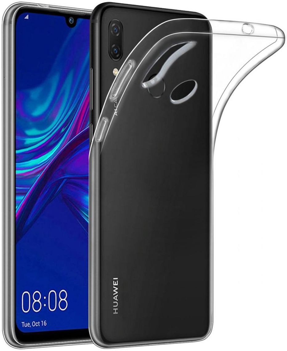 Huawei P Smart Plus (2019) Transparant TPU Hoesje afbeelding 1